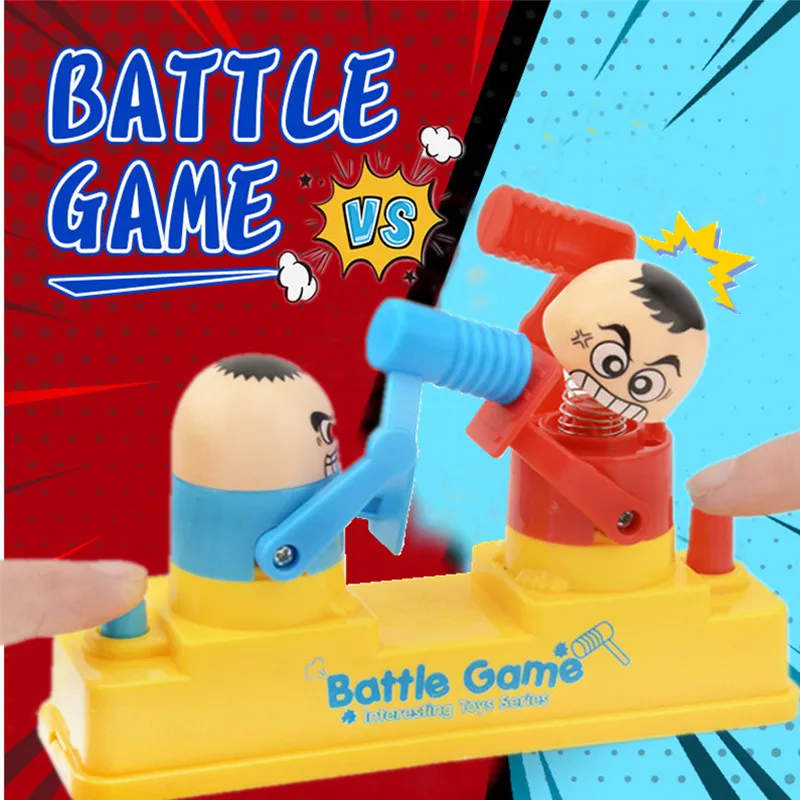 Hot divertente scherzo pratico lotta battaglia giocattolo antistress scherzo interazione gioco da tavolo gioco giocattoli regalo