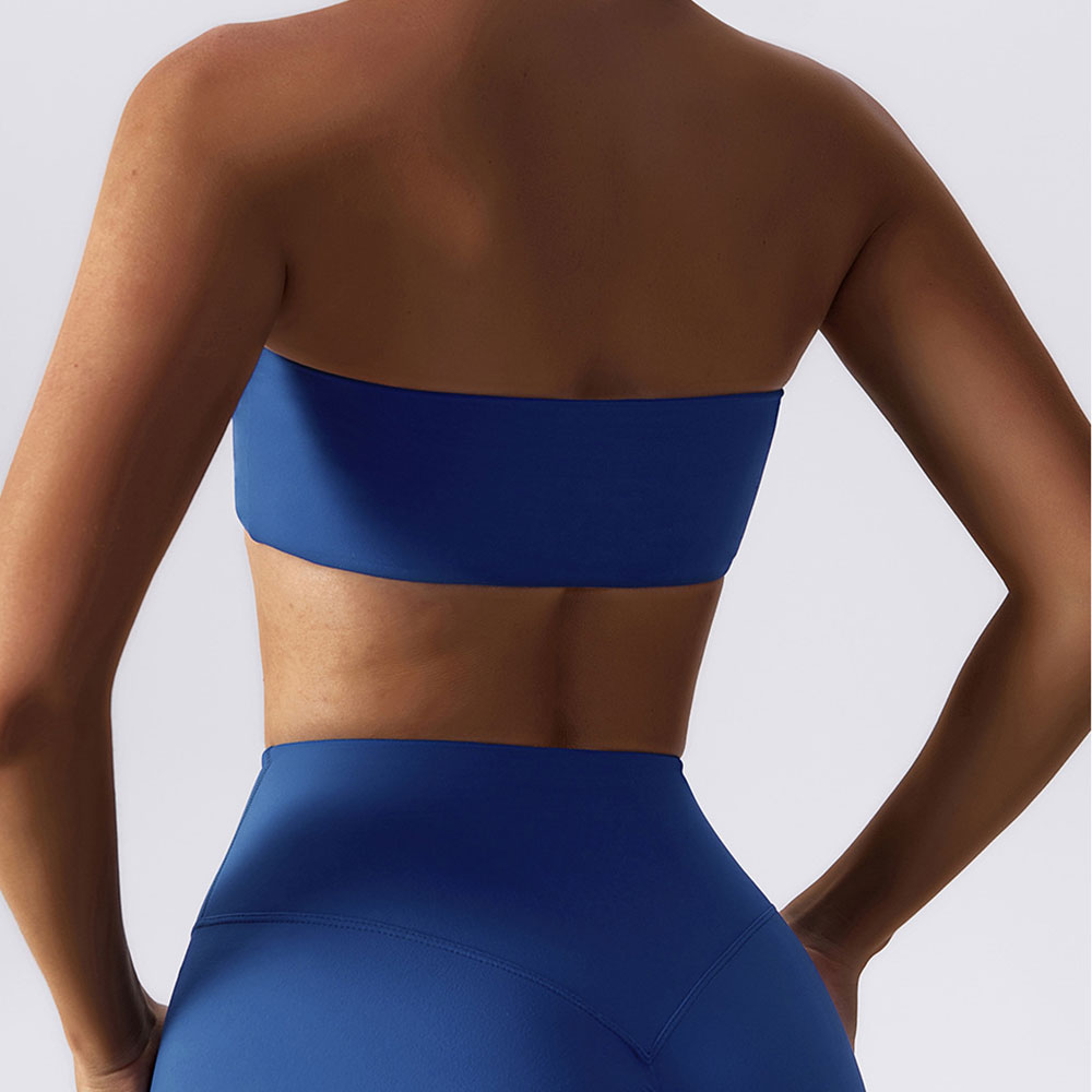 Sports Bra Sport Top Woman Gym Underwear Strapless Bustier Breathable Elastic Workout Tops Fitness Training Brassiere Yoga Bras