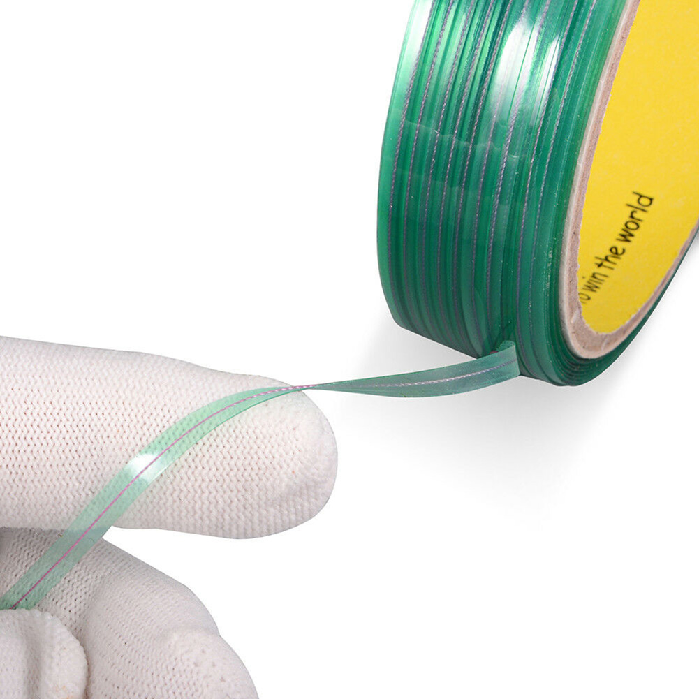 5/10/50M ไวนิลห่อรถสติกเกอร์ Knifeless เทปออกแบบสําหรับห่อฟิล์มตัดเครื่องมือรถฟิล์ม