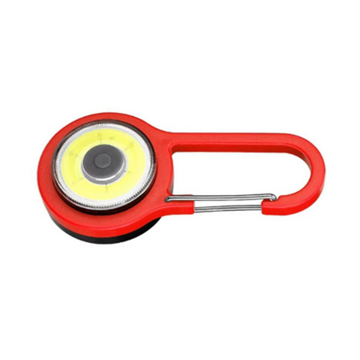 A72P Portable LED Flashlight Carabiner Lamp Keychain Light Emergency Outdoor Camping Tent Lamp Pocket Backpack Lights