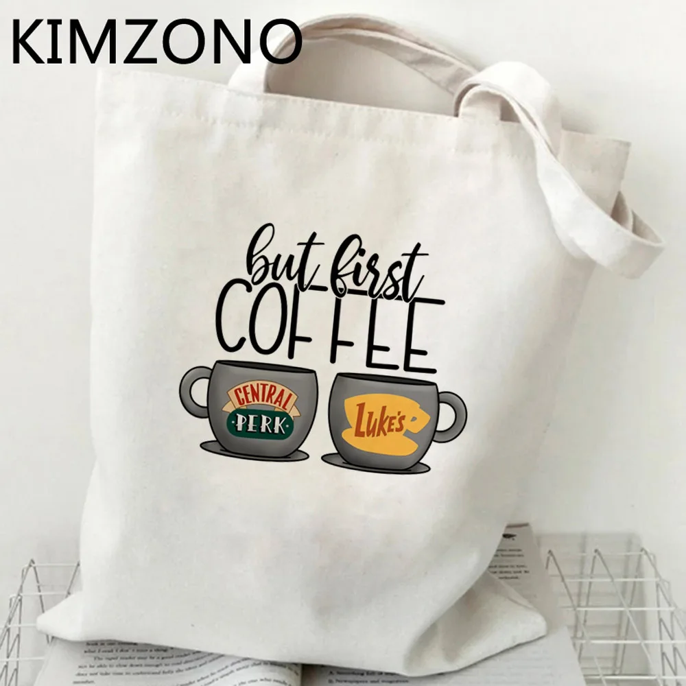 Bolsa de compras Gilmore para niñas, bolsa de compras de lona reutilizable de algodón, bolsa de compras, bolsa de compra, bolsa de red ecológica