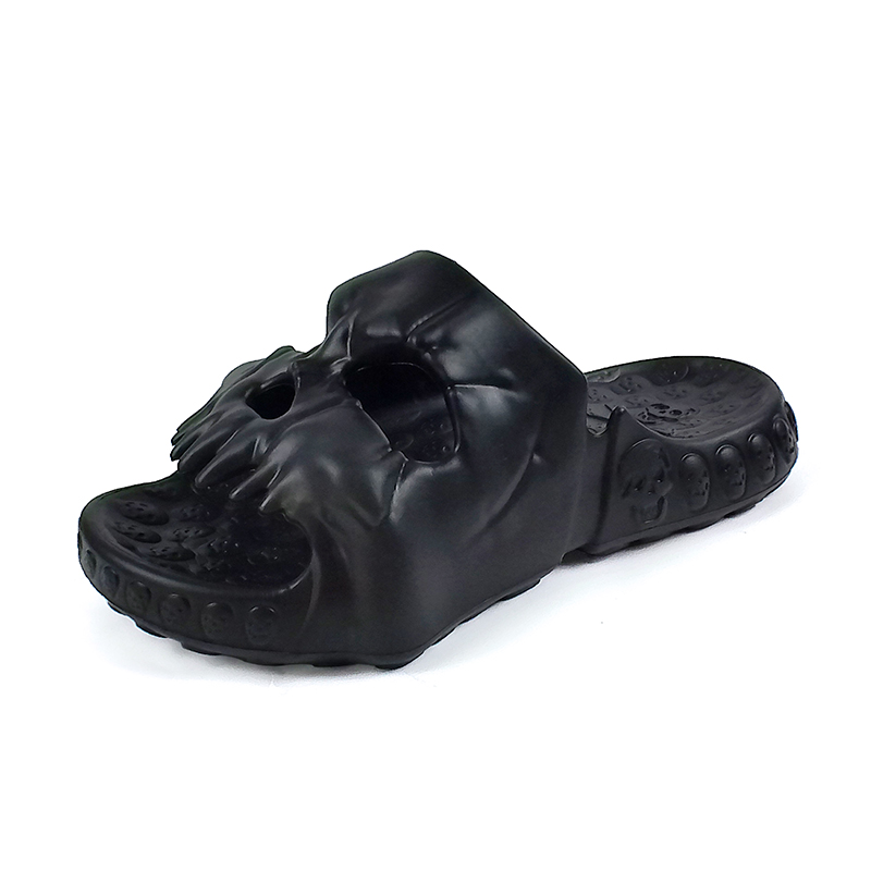 Hausschuhe im gleichen Stil für Männer und Frauen, Hotelparty-Avatar, Totenkopf, modische Sandalen
