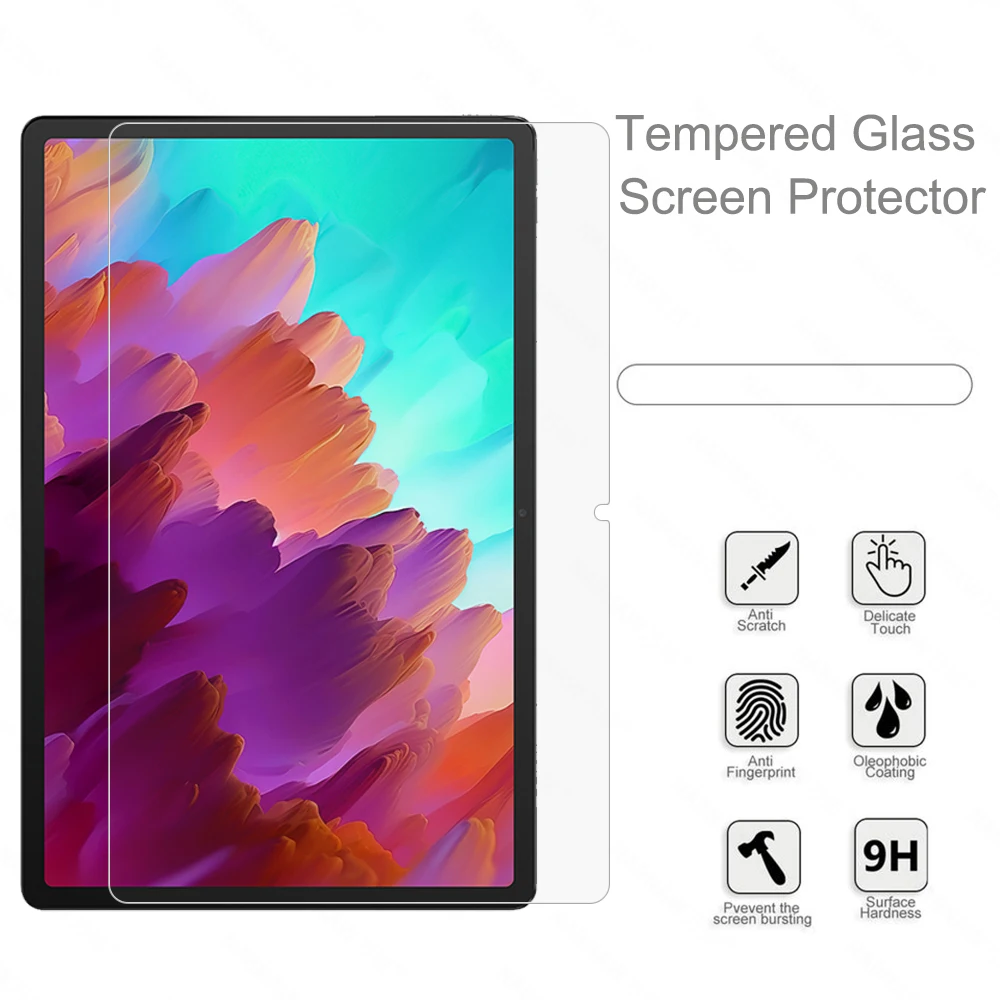 2 ชิ้น HD Scratch Proof Screen Protector กระจกนิรภัยสําหรับ Lenovo Xiaoxin Pad Pro 12.7 นิ้ว 2023 แท็บเล็ตป้องกันฟิล์ม
