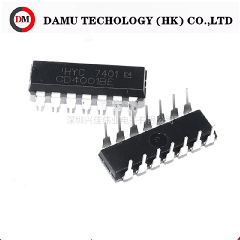 10pieces CD4001BE 14 CD4001  CD4001BE -16 NEW
