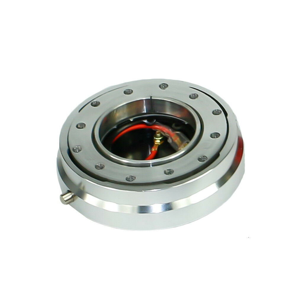 薄型バージョン 6 穴ユニバーサル車の自動車レースステアリングホイールクイックリリースハブアダプタスナップオフボスキット