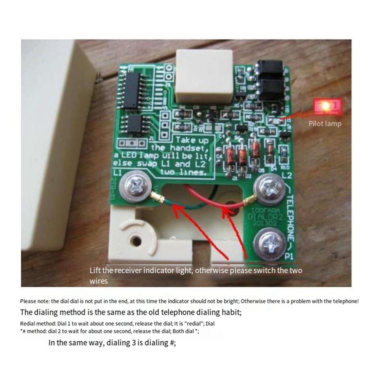 Conversor de pulso para tom duplo aa91, conversor dmf de som multifrequência para telefone antigo, sinal de pulso