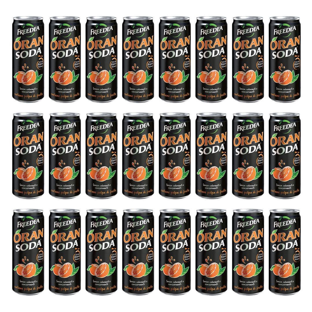 Oran Soda 24 x 330ml - Fonti di Crodo