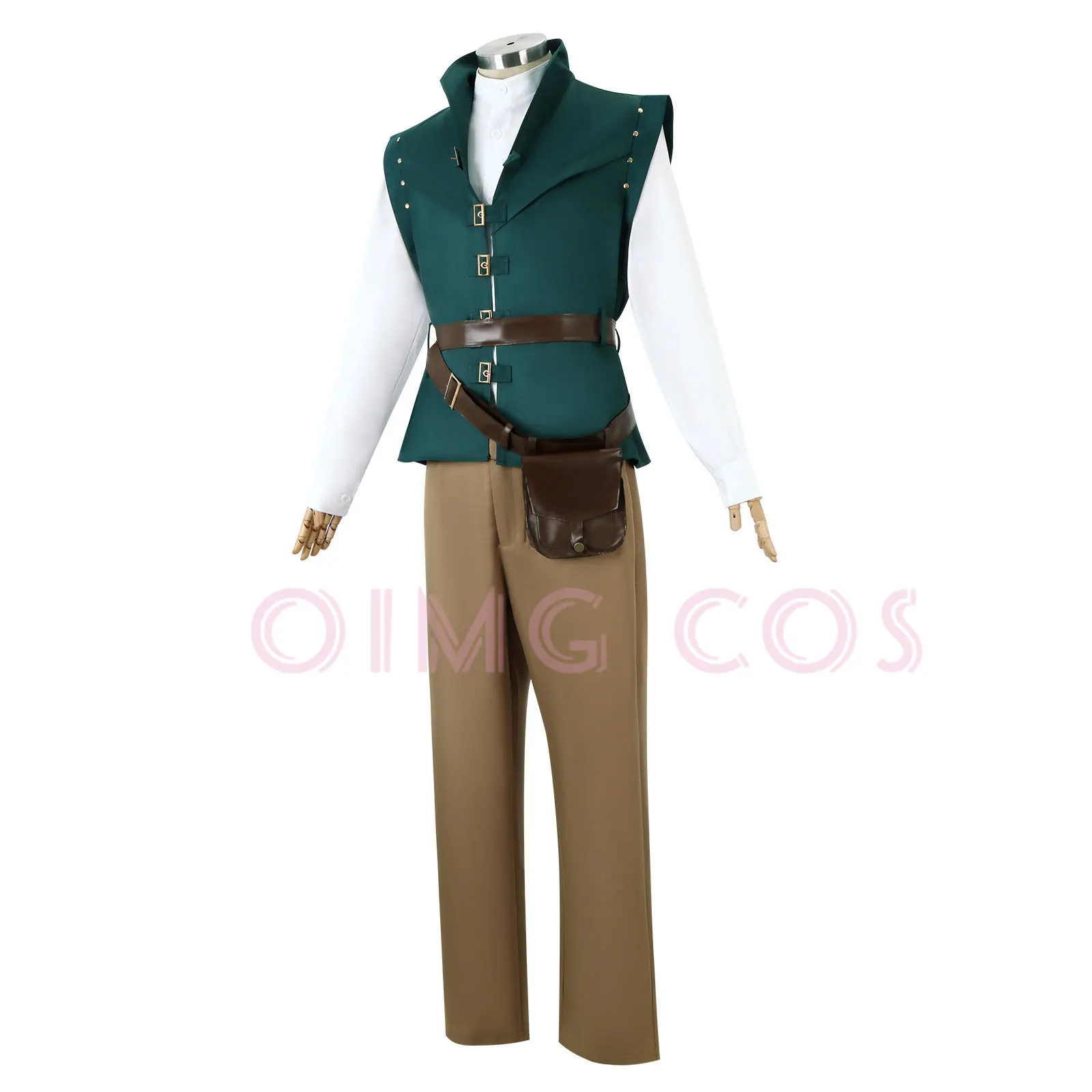 Flynn Rider Cosplay Adulto Carnaval Uniforme Halloween Anime Trajes de Halloween