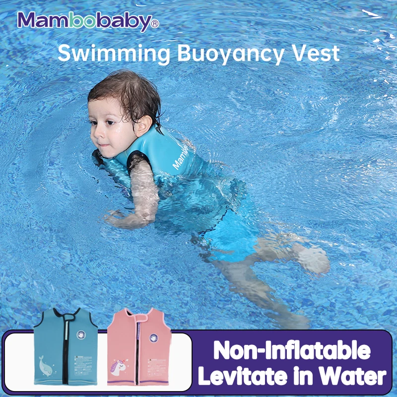Mambobaby natação flutuabilidade colete jaqueta ar livre bebê natação anel poça jumper segurança crianças nadar auxílio colete