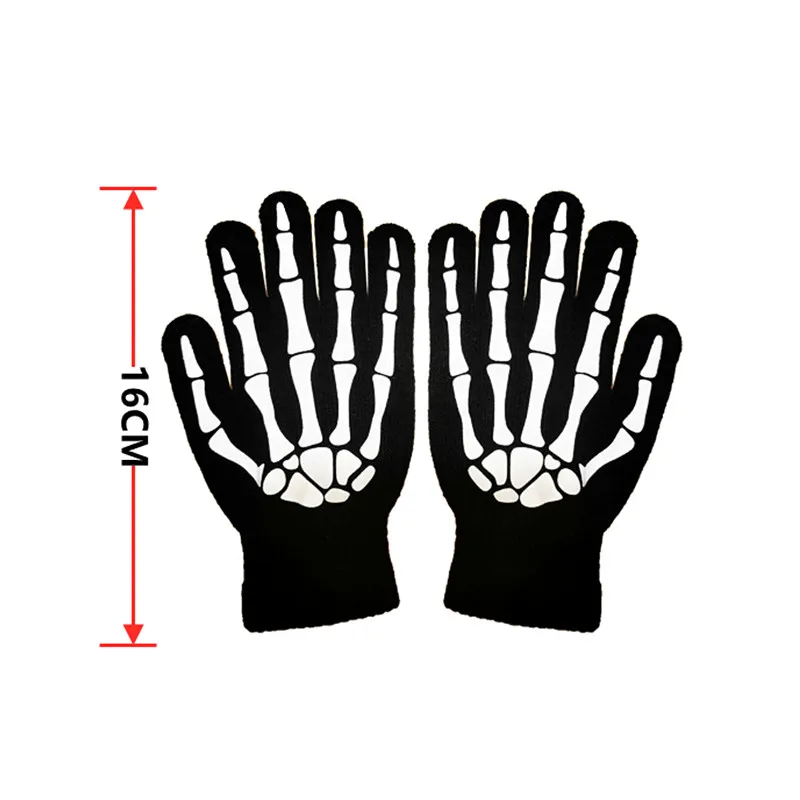 ฮาโลวีนเครื่องแต่งกายที่น่ากลัว Grim Reaper เครื่องแต่งกายสําหรับเด็กเครื่องแต่งกายเรืองแสงตาสีแดงพร้อมหน้ากากถุงมือ