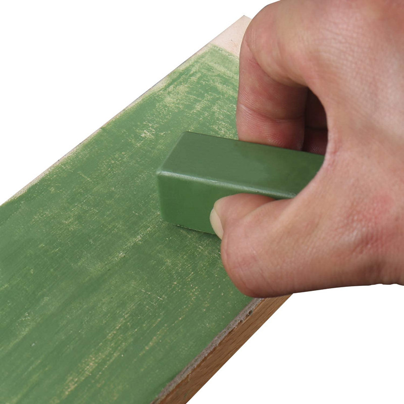 Pâte de polissage verte composée 110x35x25mm, 1 pièce, pâte Abrasive pour métaux, pâte de cire de polissage, pâte de meulage d'oxyde vert de chrome