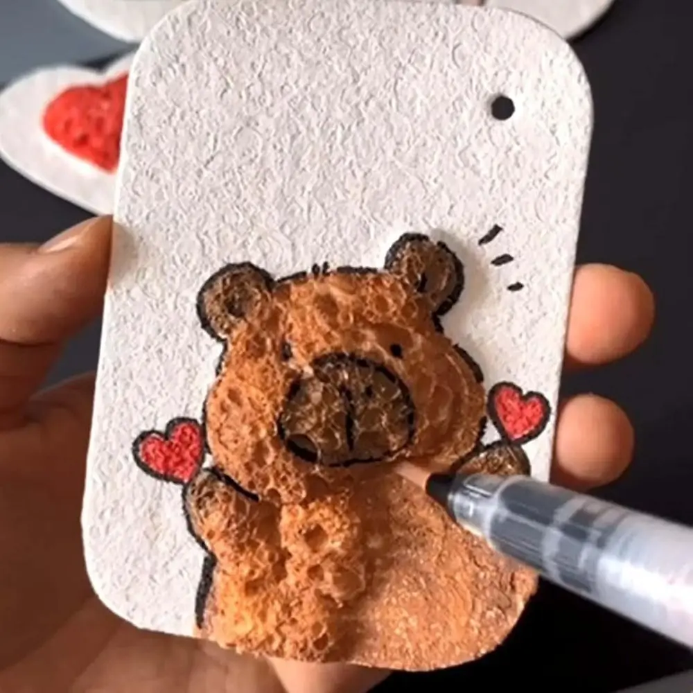 10Pcs DIY Foam Texture Painting Paper Handicraft Educational Toy Puffy Texture Paper Magic Drawing Tools for Children