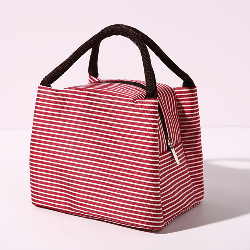 Portable Lunch Bags Thermal Insulation Lunch Box Storage Bag Children's School Lunch Box Bag Picnic Storage Large Capacity Tote