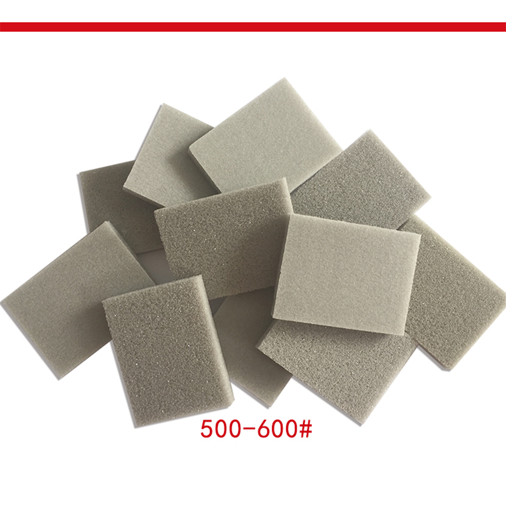 Lixar esponja lixa 30*40mm 20 peças sortidas 300-1500 grãos bloco de areia almofada para lixar metal drywall madeira polimento de carro ﻿