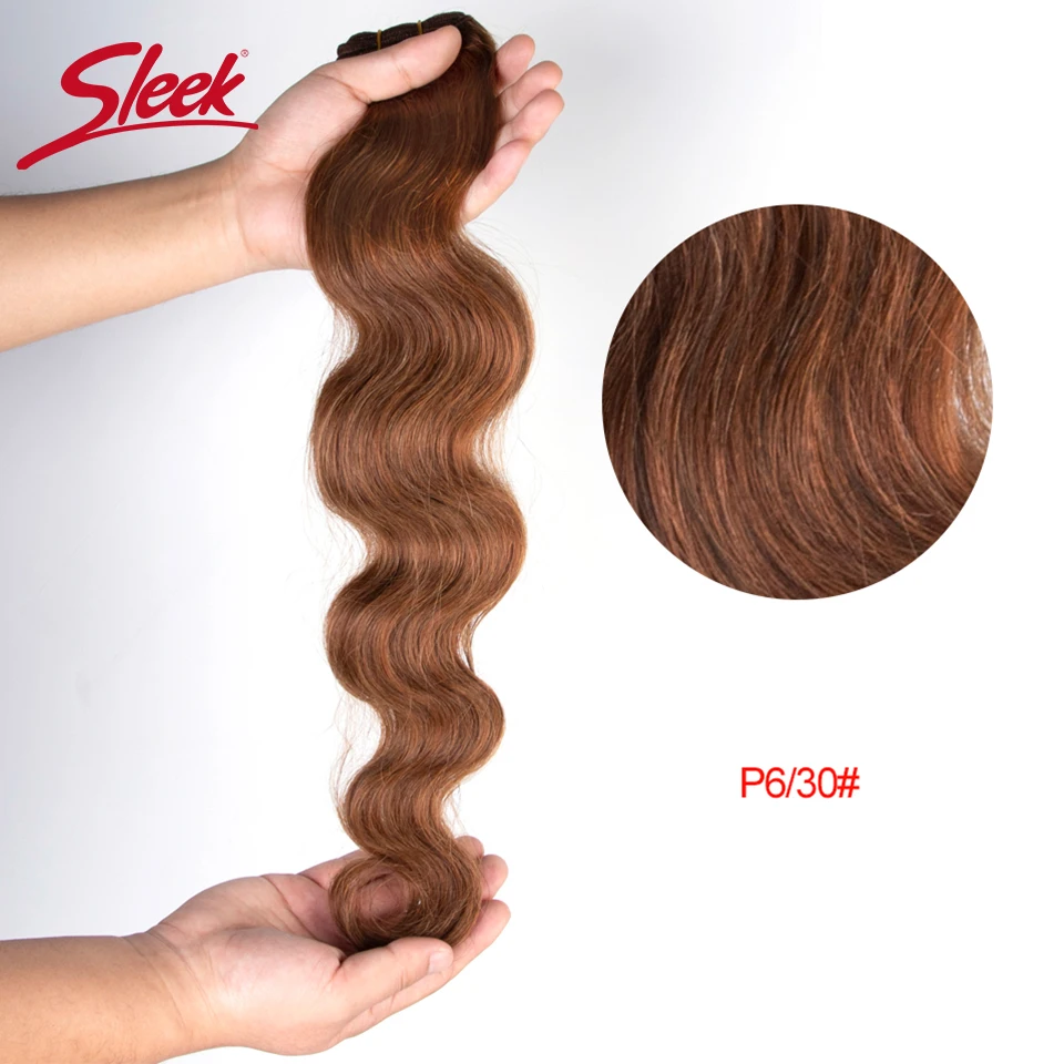 Kiểu Dáng Đẹp Brasil Tóc Vàng P4/27 P6/27 Sóng Thân Tóc Dệt Lưng Tự Nhiên Remy Nâu P6/30 P1B/30 Màu Tóc