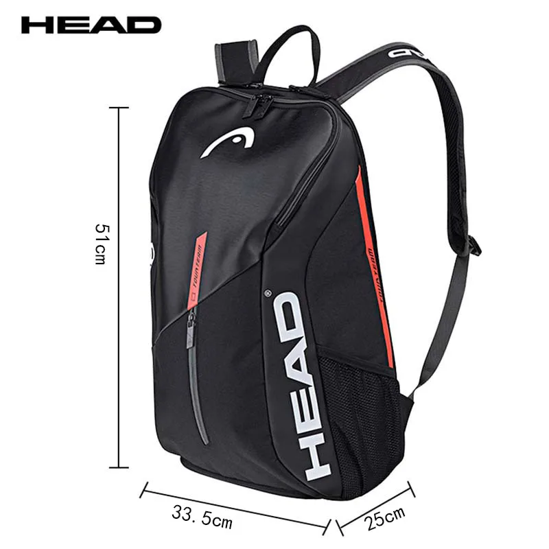 Head Tour Team Series Mochila De Tênis Com Compartimento De Sapato, Raquete De Grande Capacidade, Saco De Raquetes De Quarto