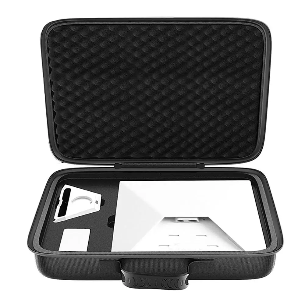 1pc caso de transporte duro para starlink mini kit caso viagem caso armazenamento à prova dwaterproof água saco proteção com vários compartimentos