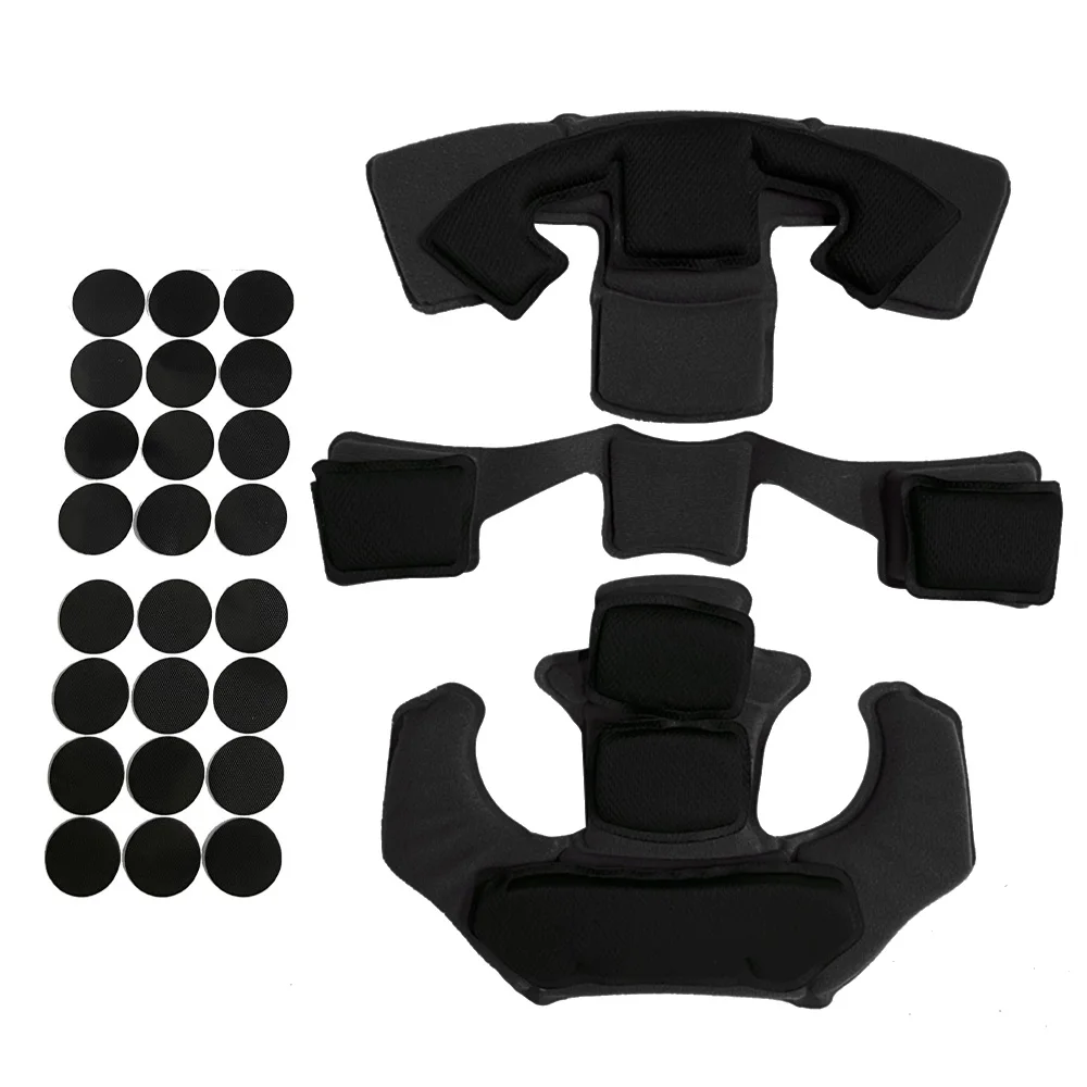 Almohadillas protectoras para casco de Paintball Airsoft táctico, almohadilla de espuma viscoelástica Gen1 para casco Wendy Fast MICH ACH