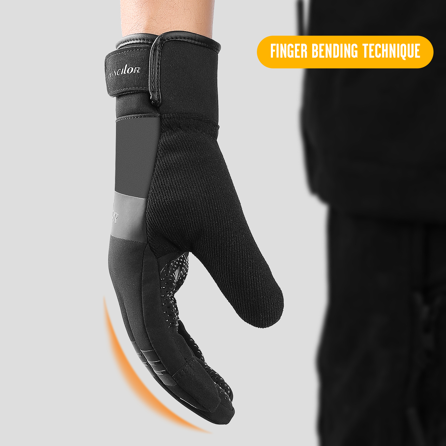 Guantes de Ciclismo de Invierno al aire libre, guantes de motocicleta con pantalla táctil, a prueba de viento, deportes, equitación, esquí, impermeables, 3M, guantes para correr