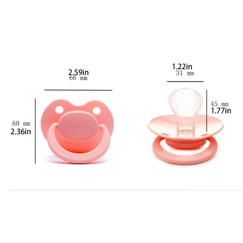 N80C Trưởng Thành Núm Vú Giả Để Giảm Căng Thẳng Thực Phẩm Silicon Cao Cấp Mô Phỏng Giả Núm Vú Hòa Bình Và Thư Giãn Thực Tế Đậu