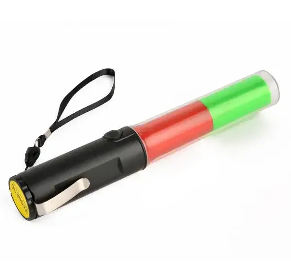 260 Multi-functional Signal Wand 3 Flashing Modes Rechargeable Warning Light LED Road Traffic Rod For Car Directing