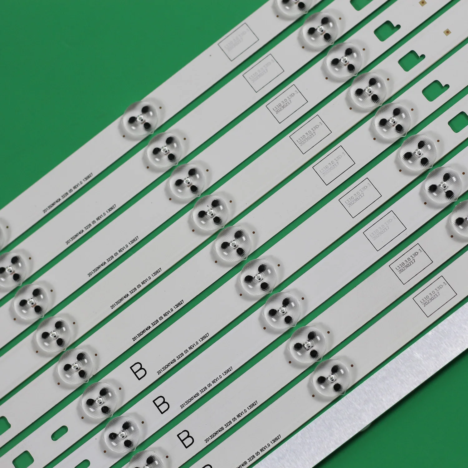 居間用LEDバー,10個,KDL-40W905A KDL-40W600B KDL-40W607B KDL-40R450B KDL-40R483B KDL-40R485B KDL-40R453B KDL-40R485A