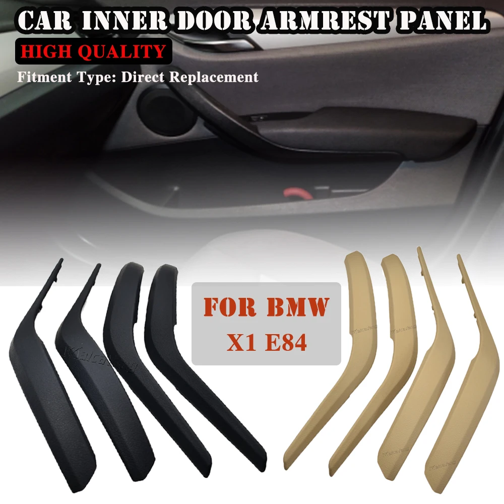 Bộ Nội Thất Ô Tô Tay Cầm Bên Trong Cửa Tay Bảng Kéo Viền Dành Cho Xe Bmw X1 E84 2010 2011 2012 2013 2014 2015 2016