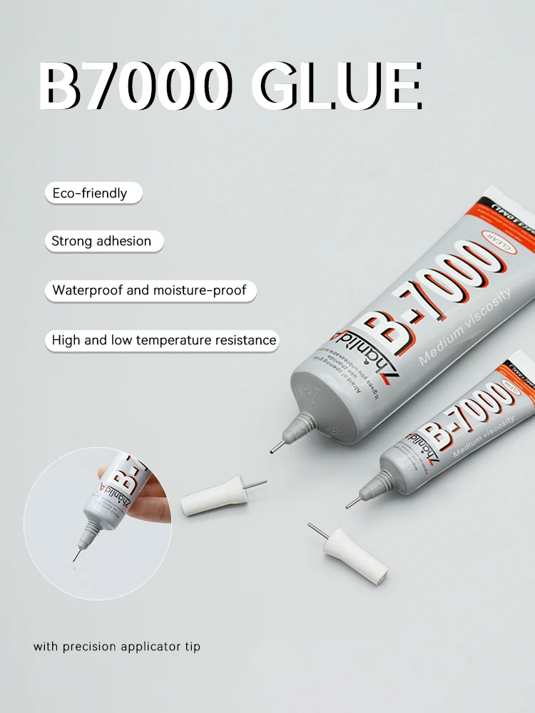 Glue Mobile Screen b7000 15ml 25ml 50ml  110ml Repair Adhesive Universal Glass Plastic DIY Glue B7000 With Precision Applicator