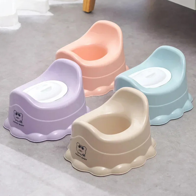 Bandeja de Pedestal para bebé, orinal portátil, entrenamiento de inodoro, dibujos animados, hogar, inodoro para niños, urinario infantil, accesorios de seguridad para niños