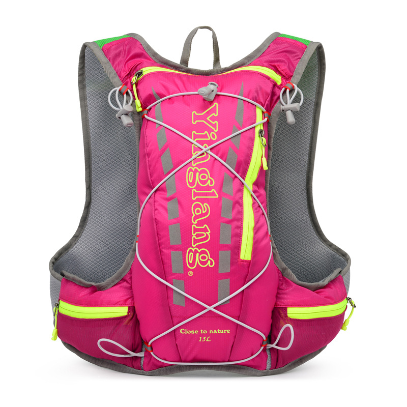 TANLUHU 15L Đi Xe Đạp Chạy Ba Lô Nam Nữ Siêu Nhẹ Thoáng Khí Đi Xe Đạp Dã Marathon Nước Túi Ba Lô 450G