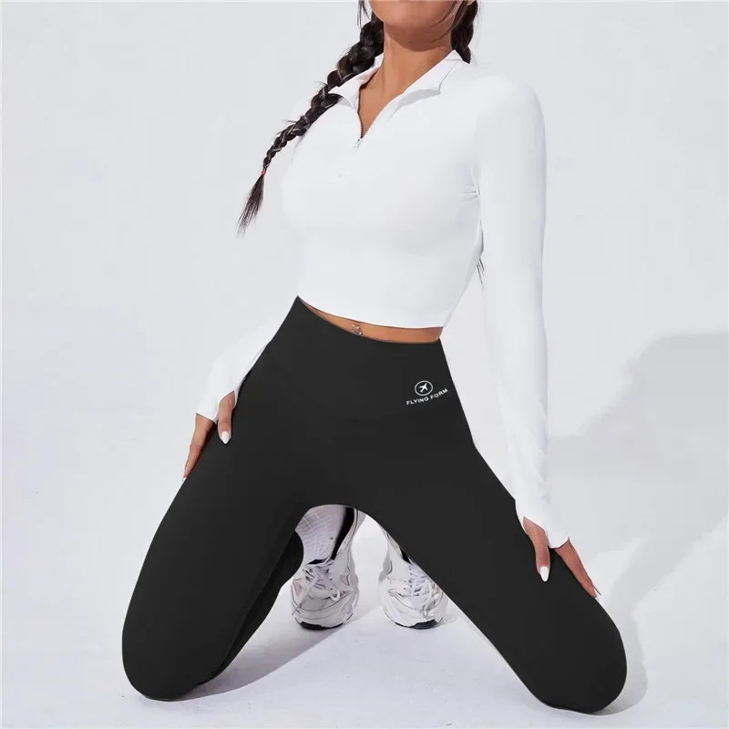 1pc Leggins da yoga a vita alta da donna Collant sportivi da palestra Pantaloni da corsa da donna Leggings sexy per il sollevamento del sedere Palestra Fitness Leggins push up ﻿