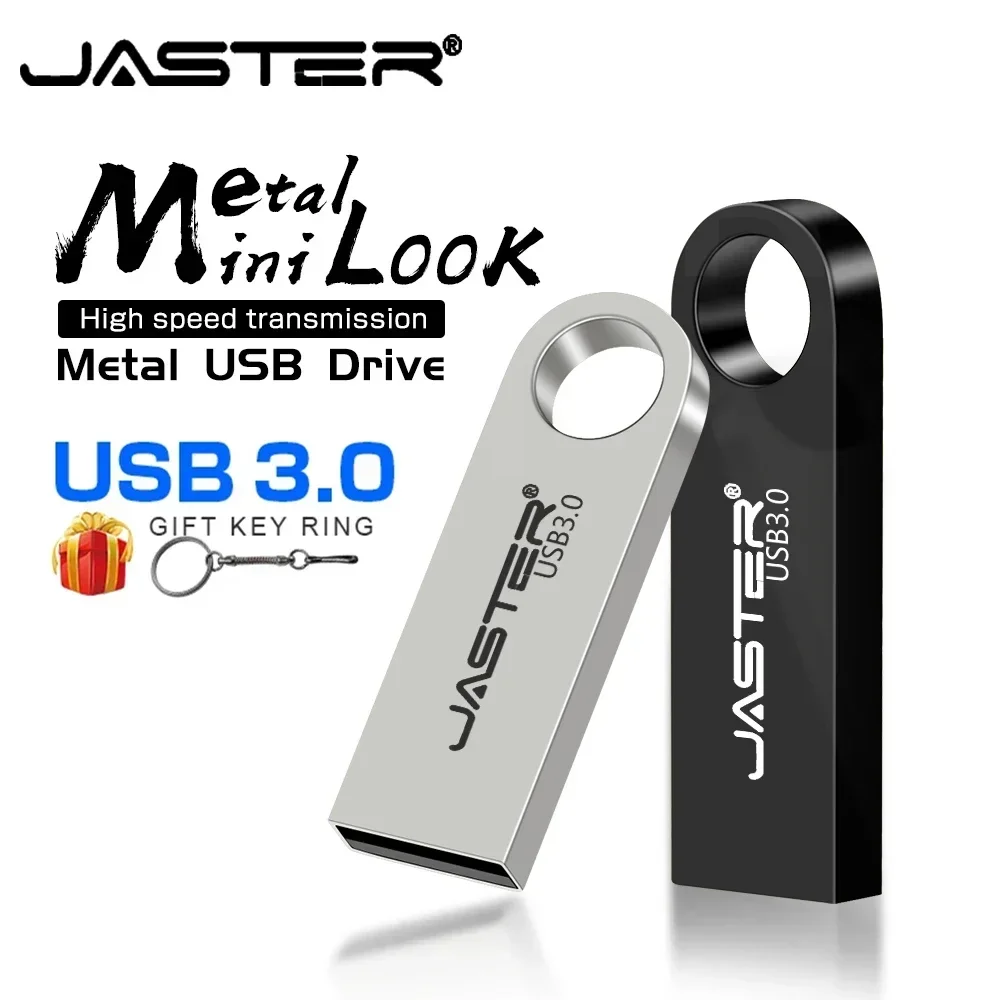 JASTER Metall USB 3,0 Flash-Laufwerk 128GB 64GB 32GB Flash-Disk Neuankömmling Pen drive 16GB 8GB USB-Flash-USB-Disk Memory Stick
