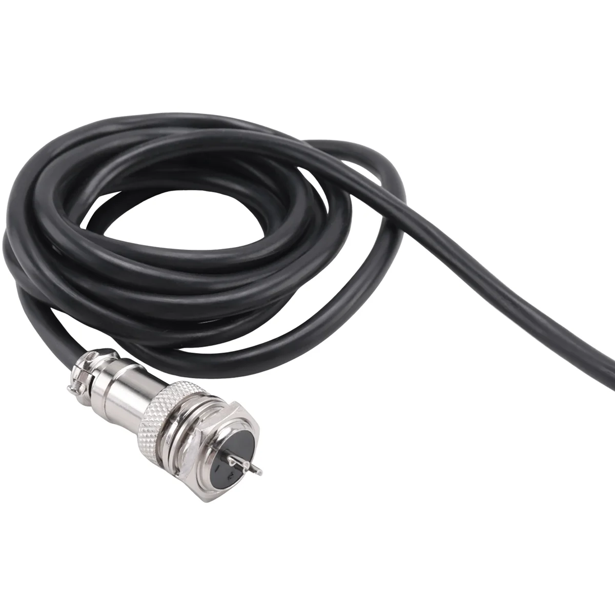 BABQ มือโลหะเท้าเหยียบสวิทช์ 1.8 เมตร 2 Pins Connector จุดเชื่อม Tig ไฟฉาย