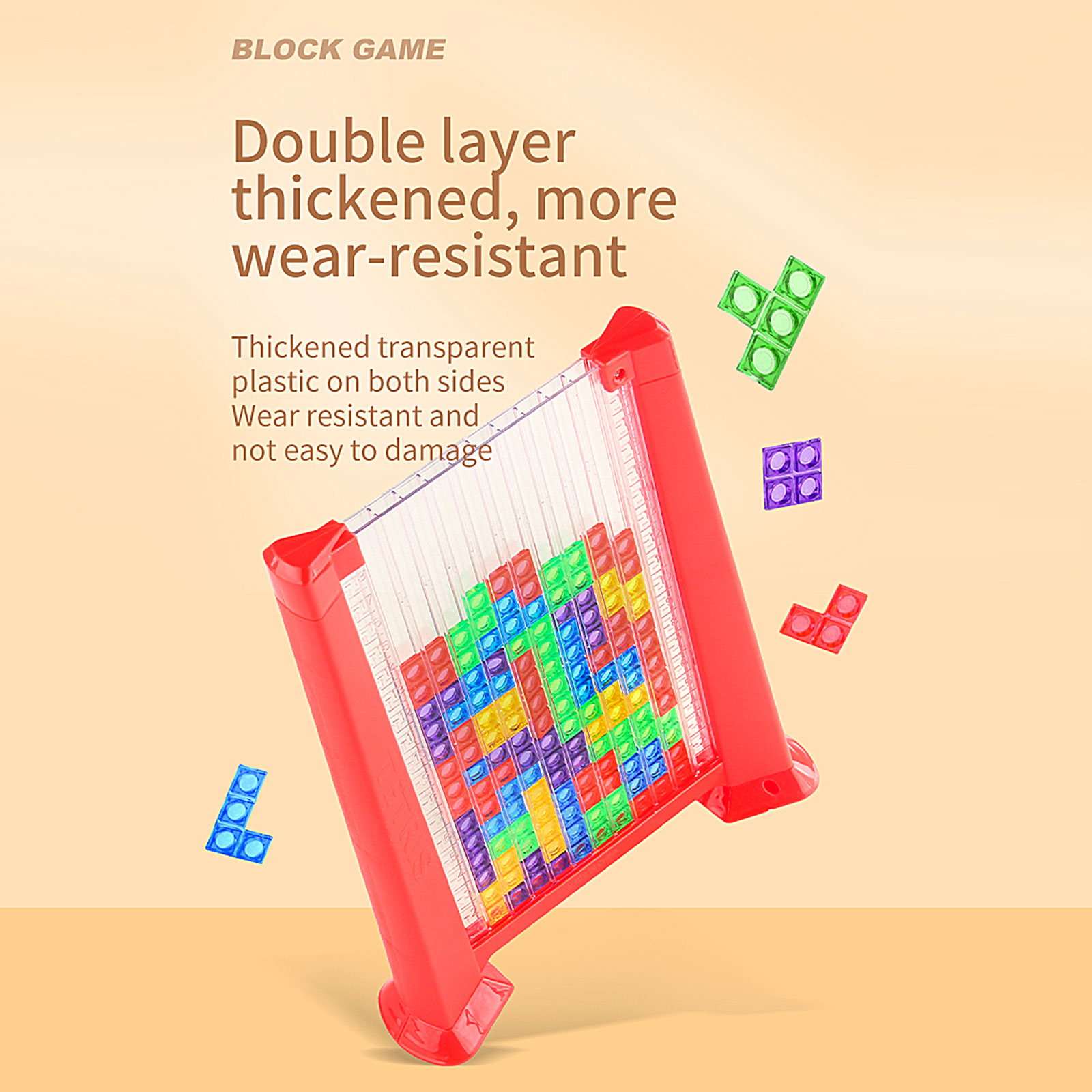 3Dテトリスカラフルなビルディングブロック変更可能パズルクリエイティブデスクトップタングラムゲーム古典科学教育子供おもちゃ