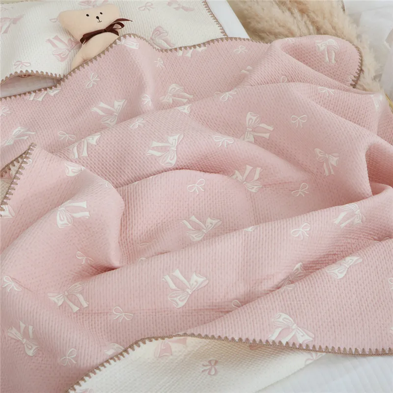 아기 담요 신생아 Swaddle 랩 소파 던지기 담요 부드러운 통기성 100% 코튼 유모차 유아용 침대 수신 담요 침구 이불