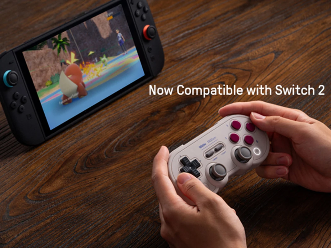 Controlador de juegos inalámbrico Bluetooth 8Bitdo SN30 Pro con efecto Hall para Switch 2 MacOS Android Raspberry Pi Windows Steam Deck