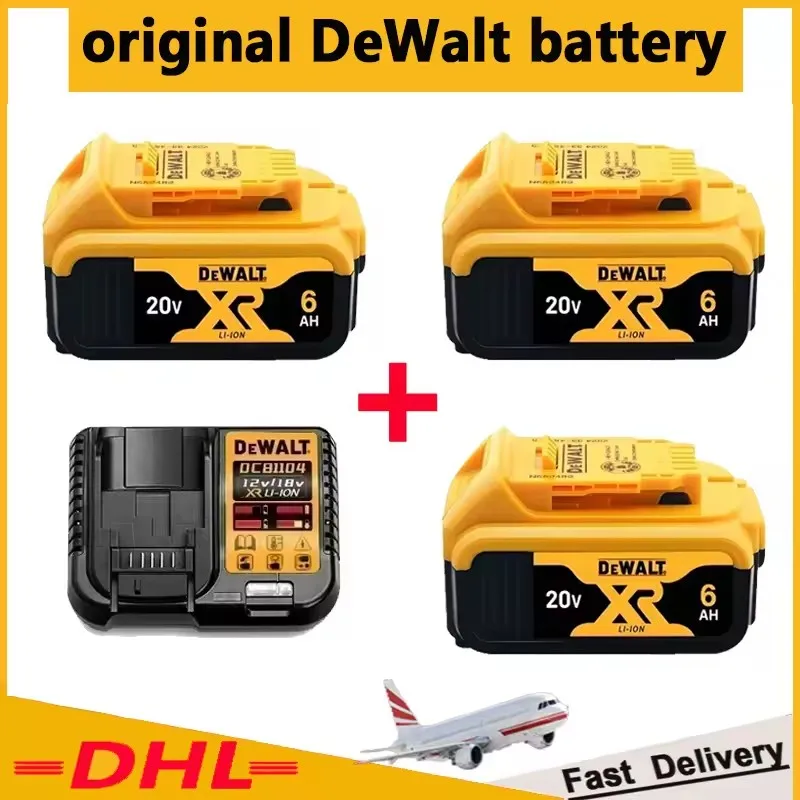 100% original DEWALT 20V battery, dewalt power tool DCB606, DCB205，DCB206，DCBGene，DCB200 MAX，20V， 6AH,5AH,dewalt batteries