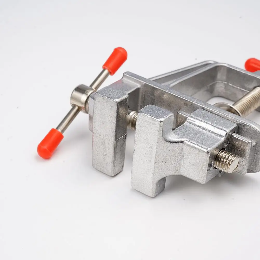 Novo mini torno de bancada muliti-funcional alumínio em alicates joalheiros pequena braçadeira ferramenta hobby plana vice mesa s8i3