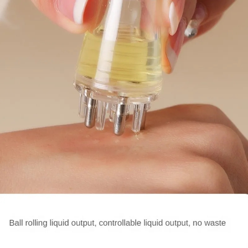 Mini applicateur de cuir chevelu portable, peigne liquide, racine des cheveux, massage roulant, peigne médicinal, cheveux avec essence, huile pour nourrir le cuir chevelu