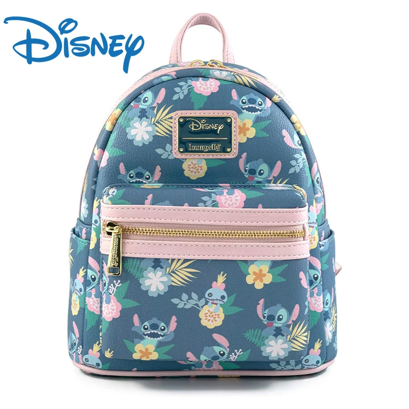 Loungefly Disney Stitch Lilo & Stitch All Over Print Damska torba na ramię z podwójnym paskiem Torebka Mini plecak