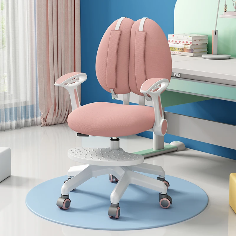 Cómoda habitación muebles giratorios altura ajustable sillón asientos de seguridad estudio creciente niños Cadeira niños diseño JGY
