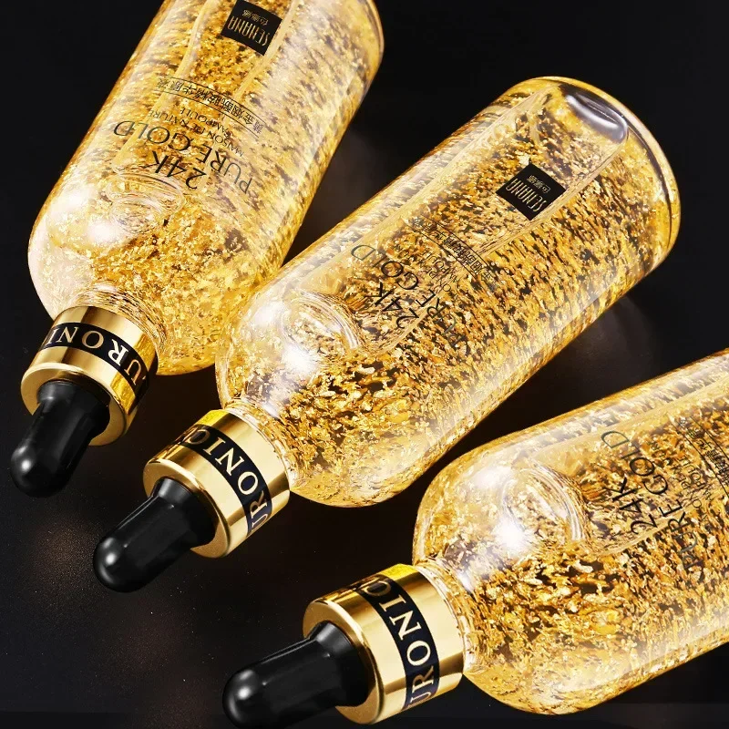 Vàng 24K Hyaluronic Acid Nicotinamide Mặt Serum Bổ Sung Dưỡng Ẩm Cho Thu Nhỏ Lỗ Chân Lông Làm Sáng Da Chăm Sóc Làm Săn Chắc Da Mặt Tinh Chất