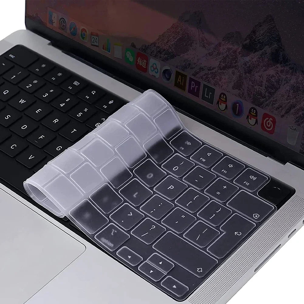 ฝาครอบแป้นพิมพ์สําหรับ 2005 - 2022 ใหม่M2/M3 MacBook Pro /Air 13/15/13.6/16/12 นิ้วผิว (UK/US) a2681/A2442/A3113/A2780/A3114
