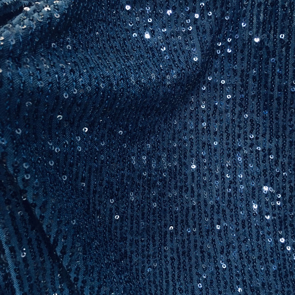 3 ミリメートルストレートスパンコール刺繍弾性メッシュ垂直スパンコール生地ヤードパーティードレス結婚式ステージ衣類生地卸売