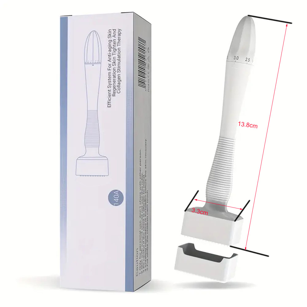 1PCS Professionelle Derma Stempel 140 Titan Einstellbare Microneedling Derma Stempel Steril Für Gesicht Brot