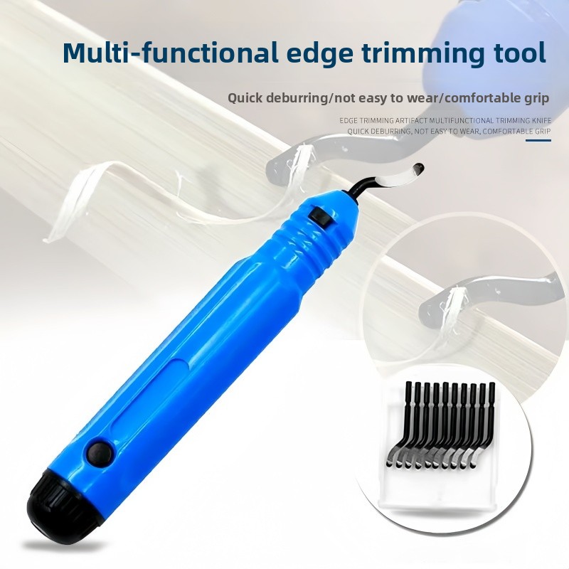 Handheld Jewelry Deburring Tool - Precision Edge Trimmer & Burr Remover Knife for DIY Jewelry Making, Smooths Rough Edges