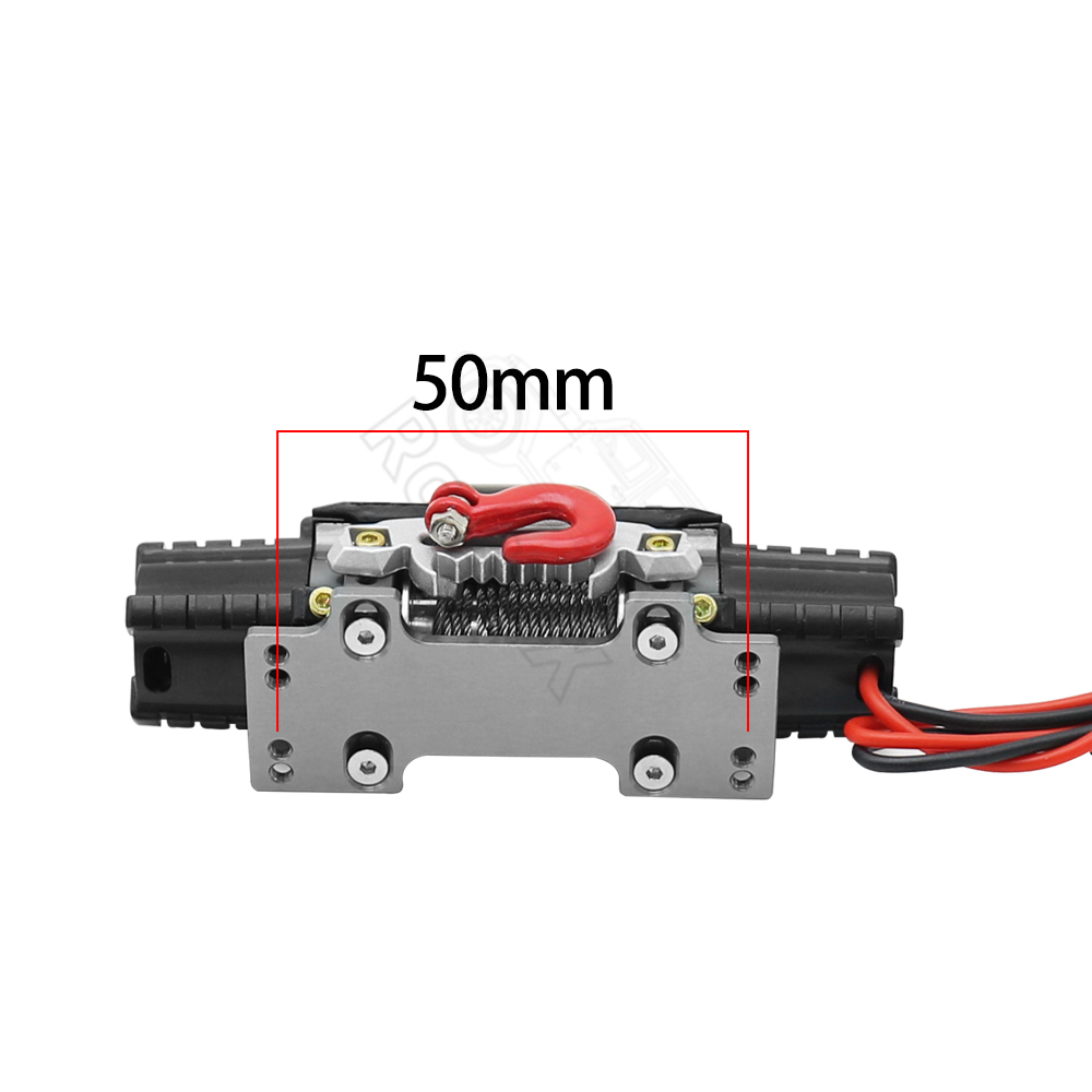 RC Metall Automatische Doppel Motor Simulierte Winde Für 1/10 RC Crawler Auto Axial SCX10 TRX4 D110 Tamiya CC01 RGT86100V2
