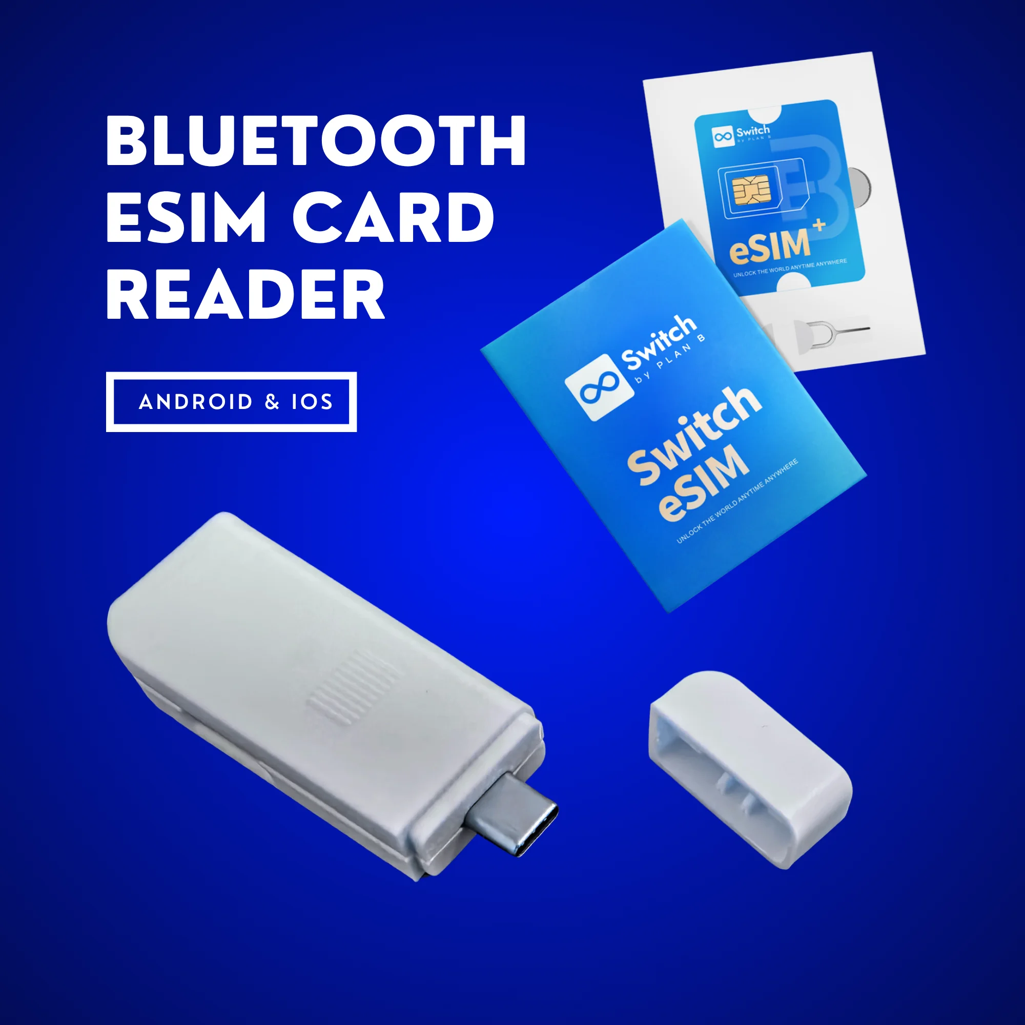 Leitor de cartão eSIM Bluetooth de código aberto para Android e iOS