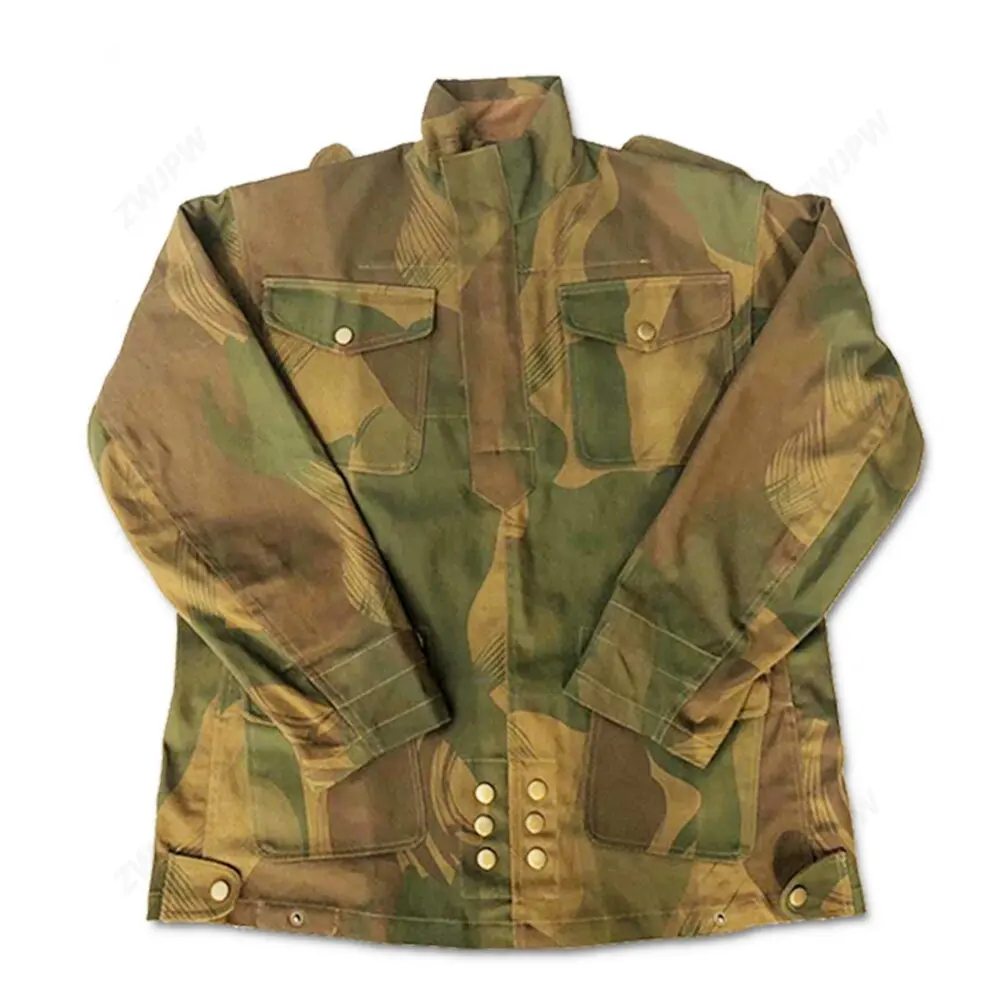 WW2 UK ทหารกองทัพอังกฤษ1ST PARATROOPERS รูปแบบ DENISON CAMO SMOCK