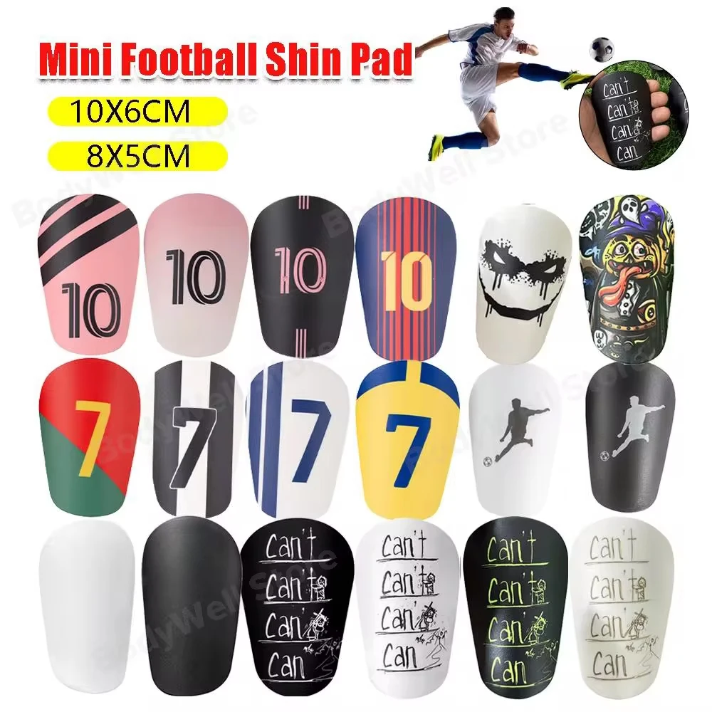 Parastinchi da calcio Extra piccoli equipaggiamento protettivo parastinchi Mini parastinchi da calcio parastinchi da calcio per uomo donna bambini ragazzi ragazza